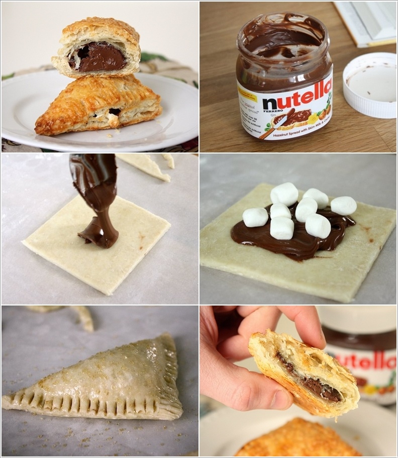 nutella puff pastry