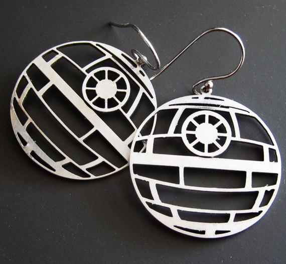 Death Star Earrings