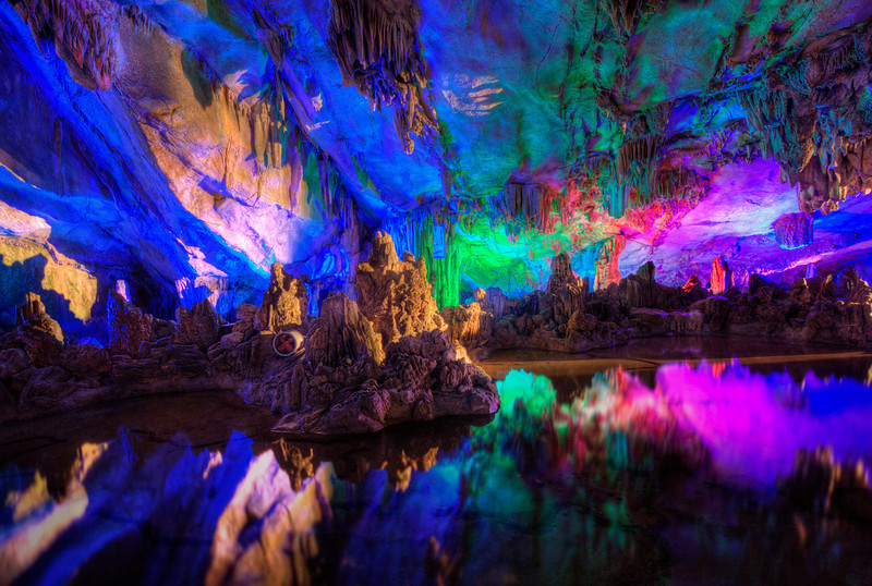 Reed Flute Cave-Guangxi Province, China