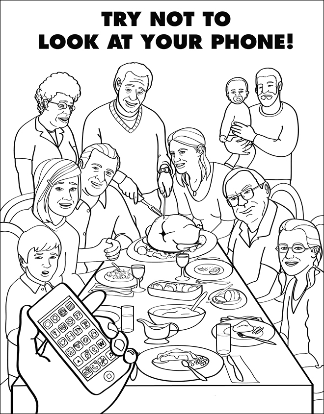 adult activity book - Try Not To Look At Your Phone! lo Doo How Ocbc