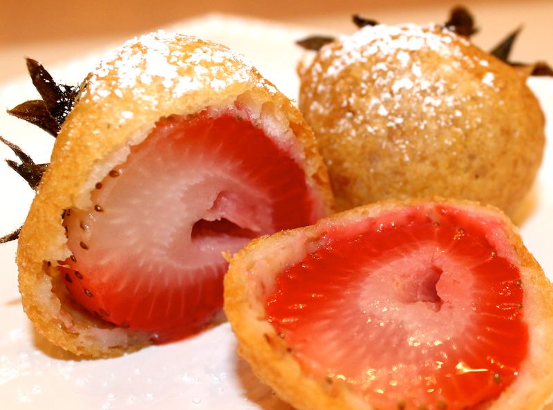 Deep Fried Strawberries