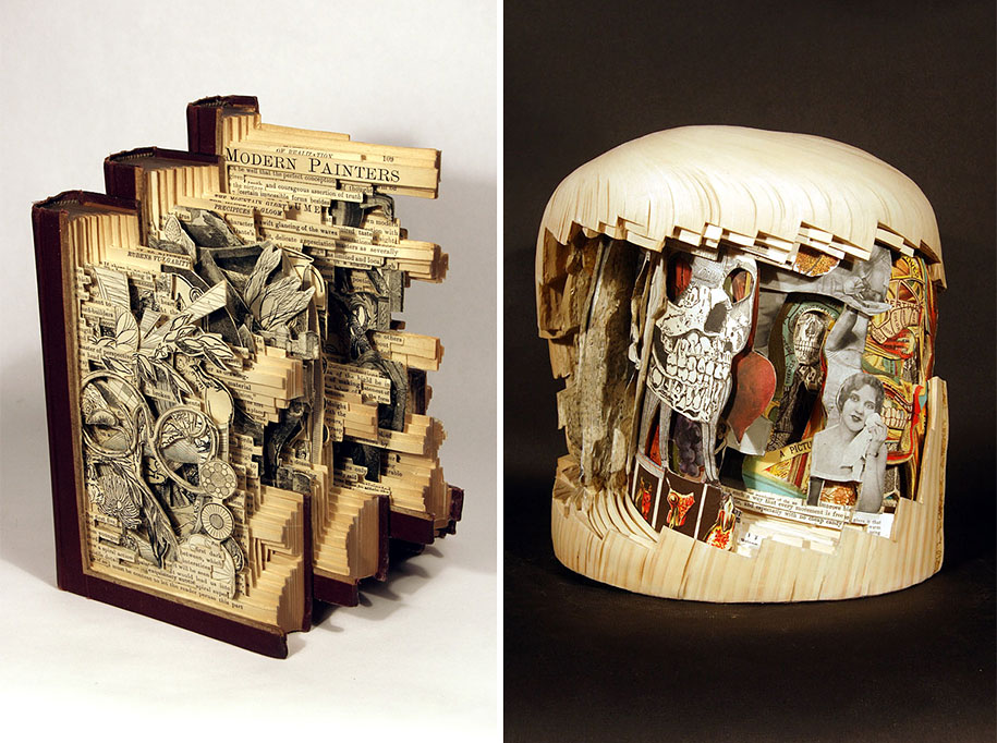 Surgical Tools Used To Carve Books Of Art