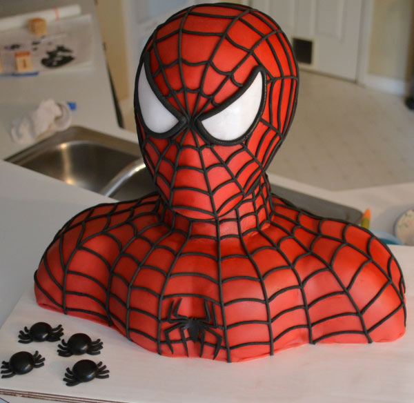 Good Spiderman Cake