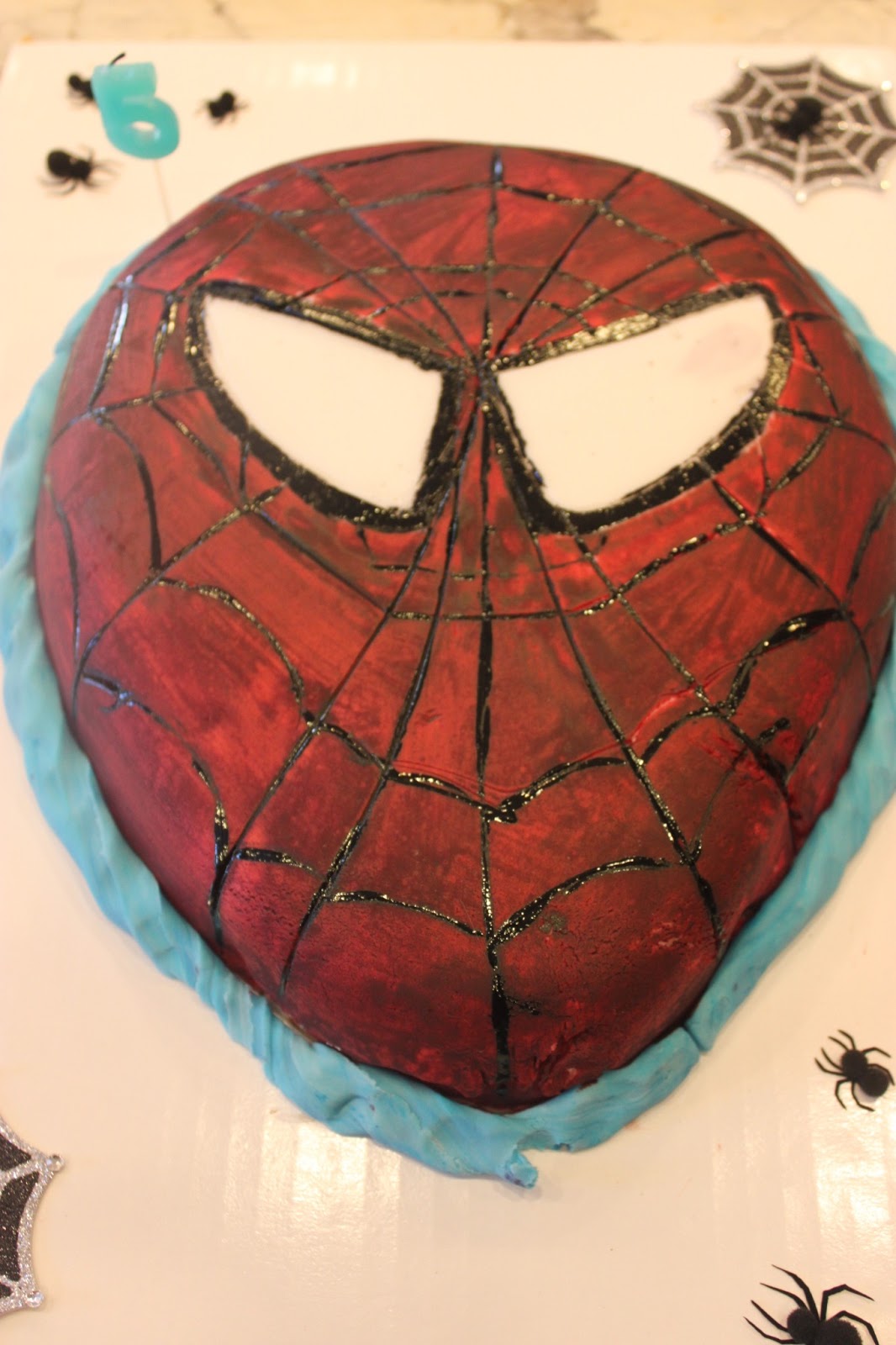 Bad Spiderman Cake