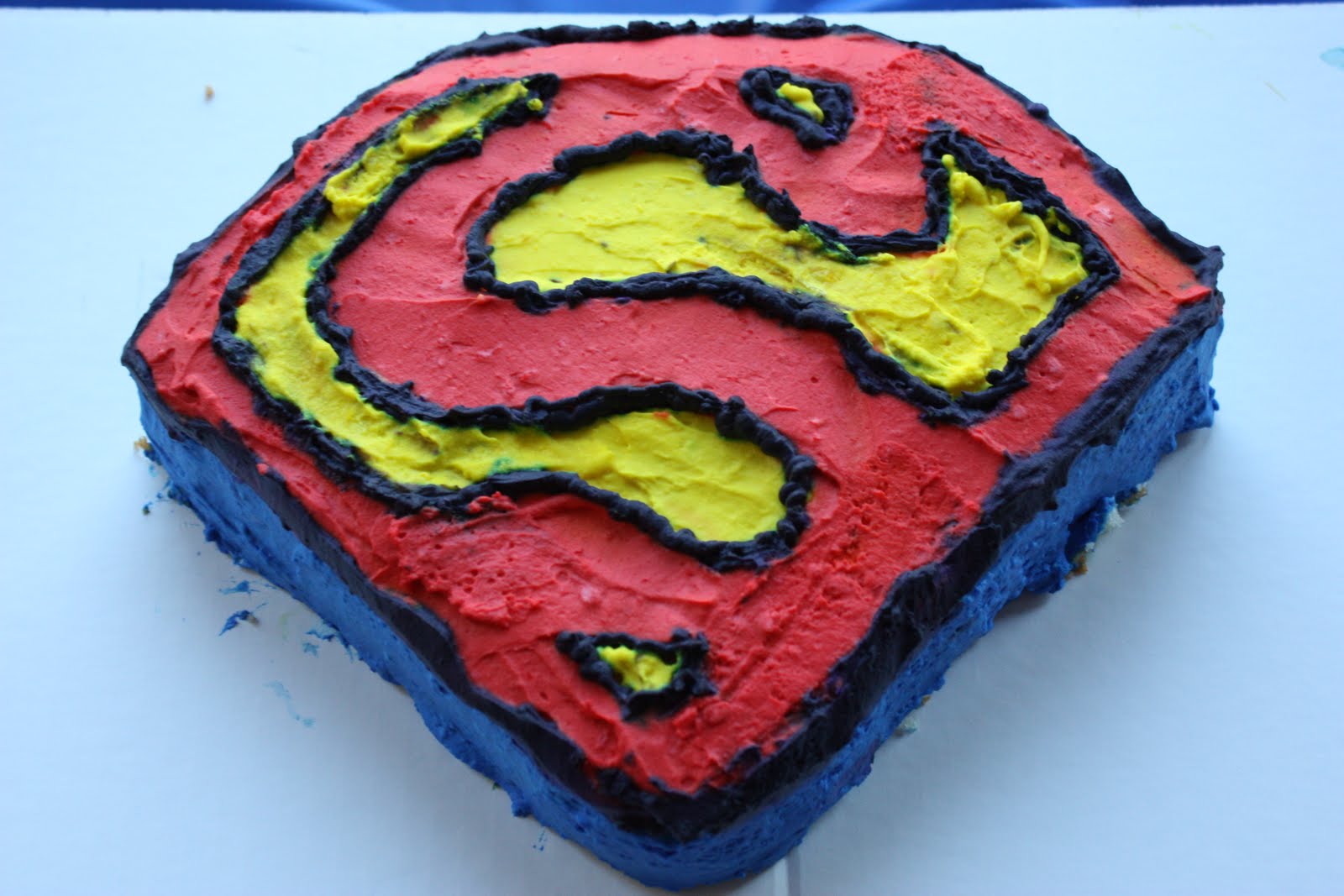 Bad Superman Cake