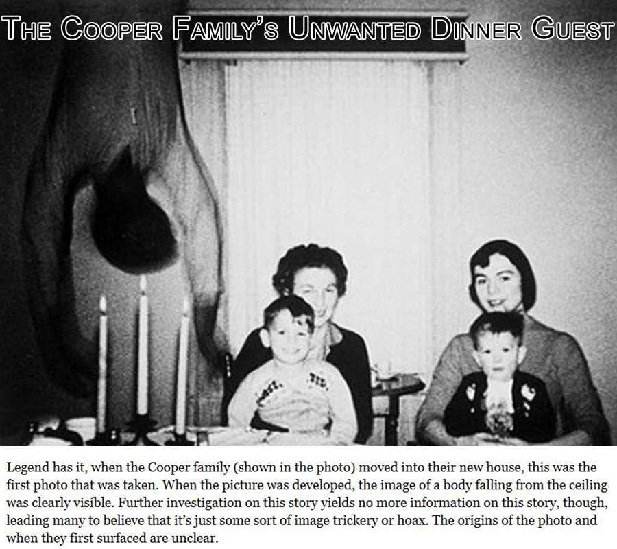 The Cooper Family's Unwanted Dinner Guest