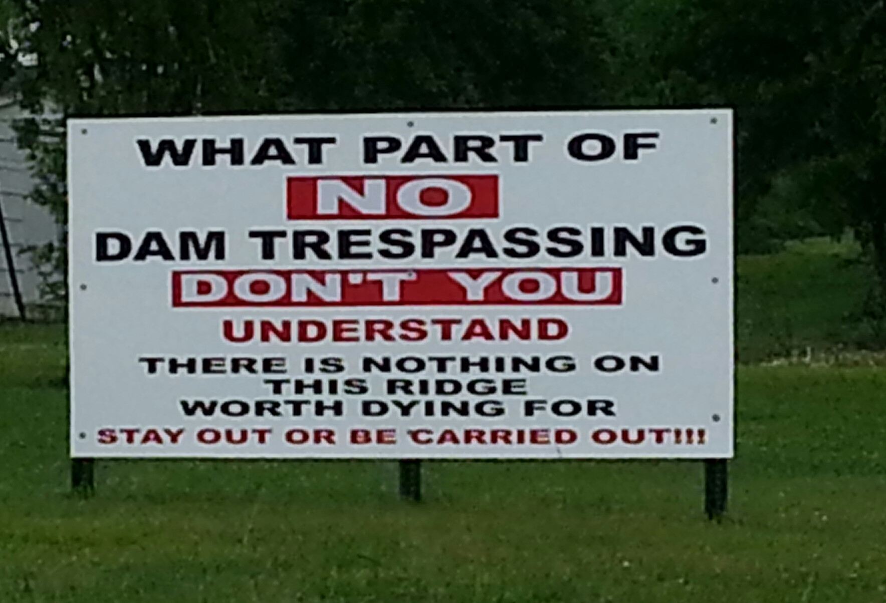 Funny No Trespassing Signs Gallery EBaum s World