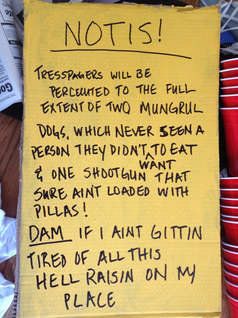 Funny No Trespassing Signs Gallery EBaum s World