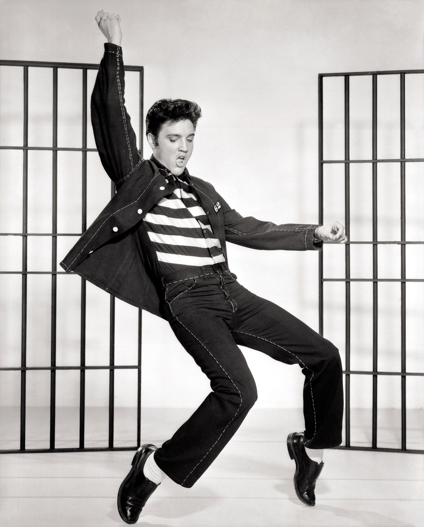 Elvis, went from King of Rock and Roll...