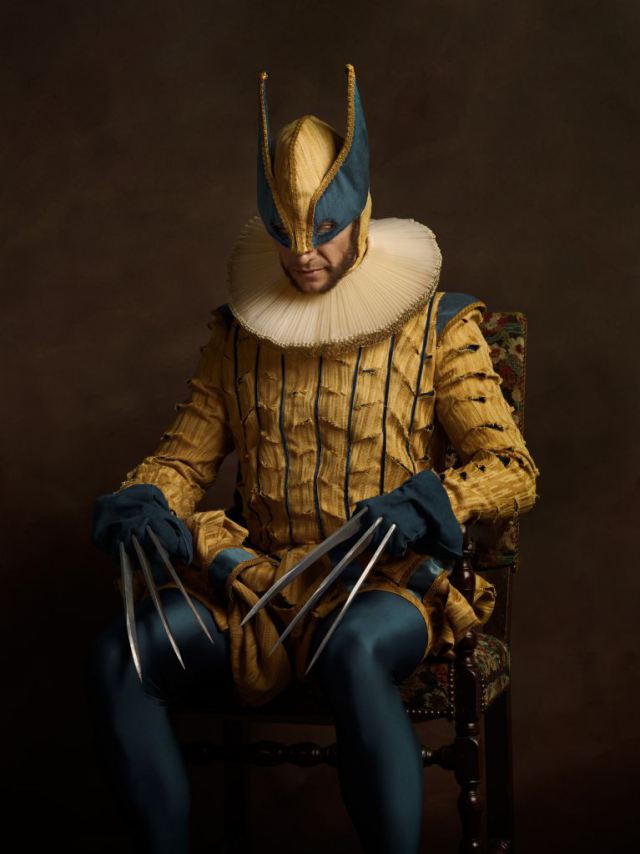Heroes And Villains In 16th Century Style Portraits