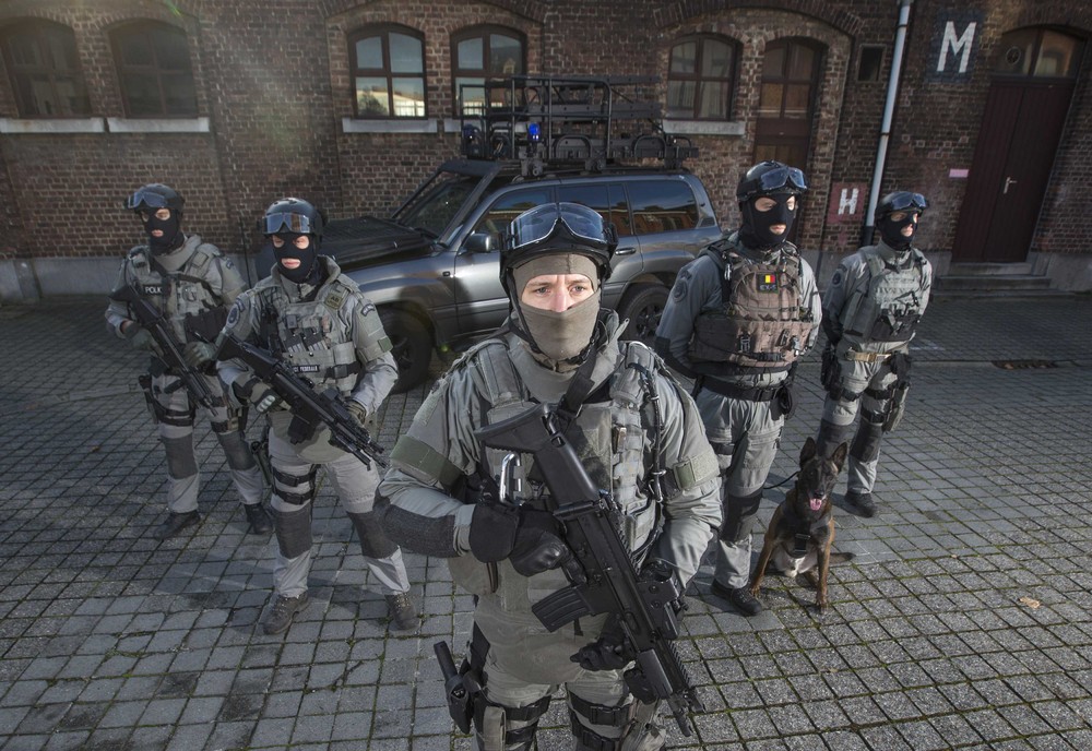 Members of Belgium's special forces