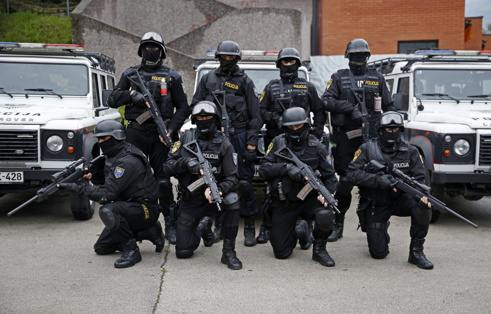 Members of Special Police Support Unit