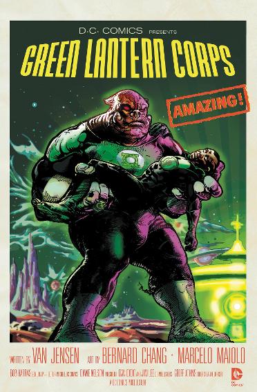 Green Lantern Corps vs. 'Forbidden Planet'