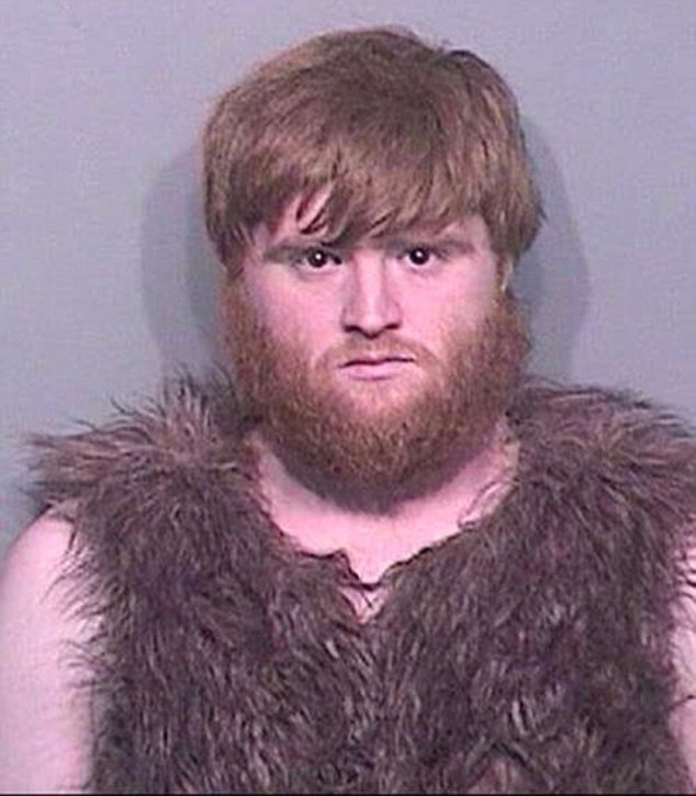 This Alabaman caveman was arrested on drugs charges