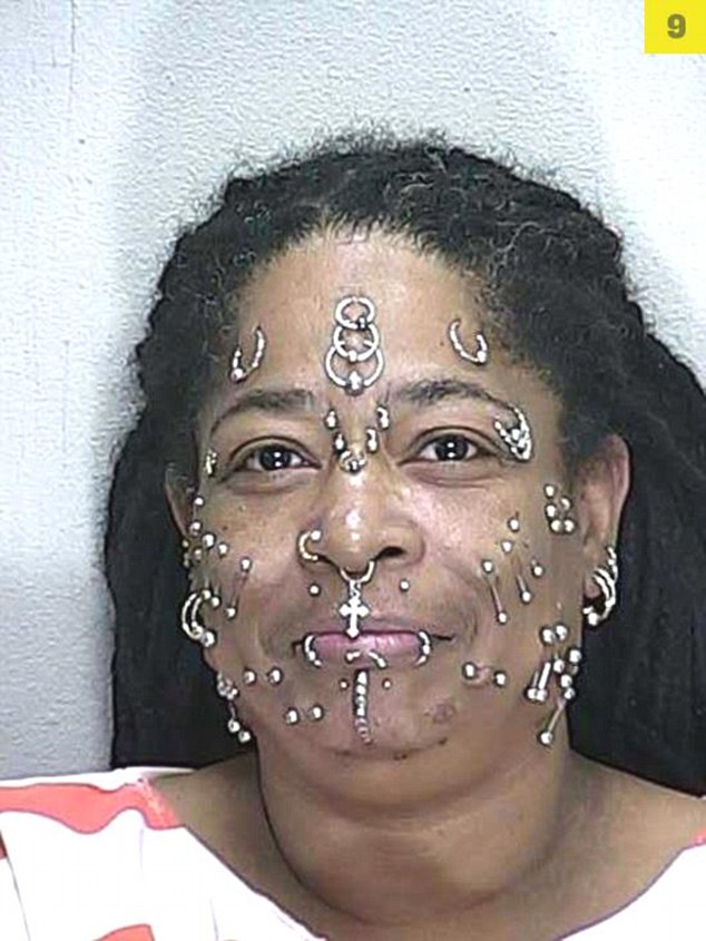 This woman was hauled in for drug possession