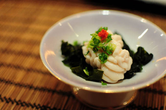 Shirako, Served in Japan, this delicacy is made from male fish sperm sacs