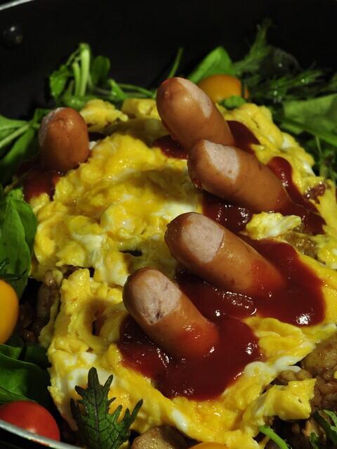 Zombie omelets are a scary way to start your day.