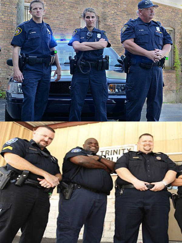 Being a healthy Police officer...