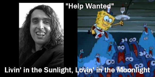 His song "Livin' in the Sunlight" was featured in a Spongebob episode