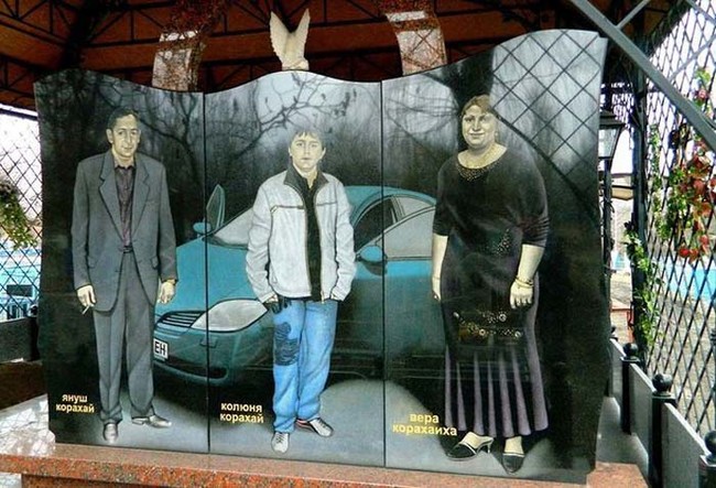 You think they would have picked a better looking car for this mural