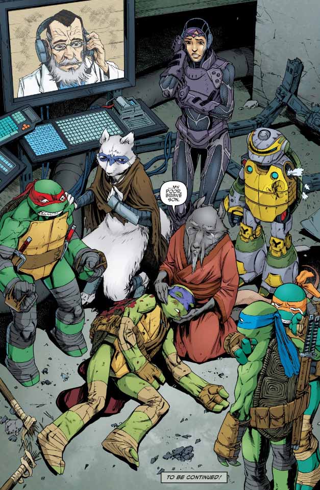 Death Of A Teenage Mutant Ninja Turtle 'Donatello'
