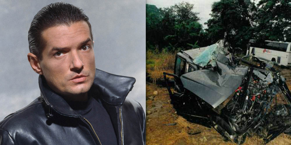 Falco died February 6, 1998 when his Mitsubishi Pajero collided with a bus