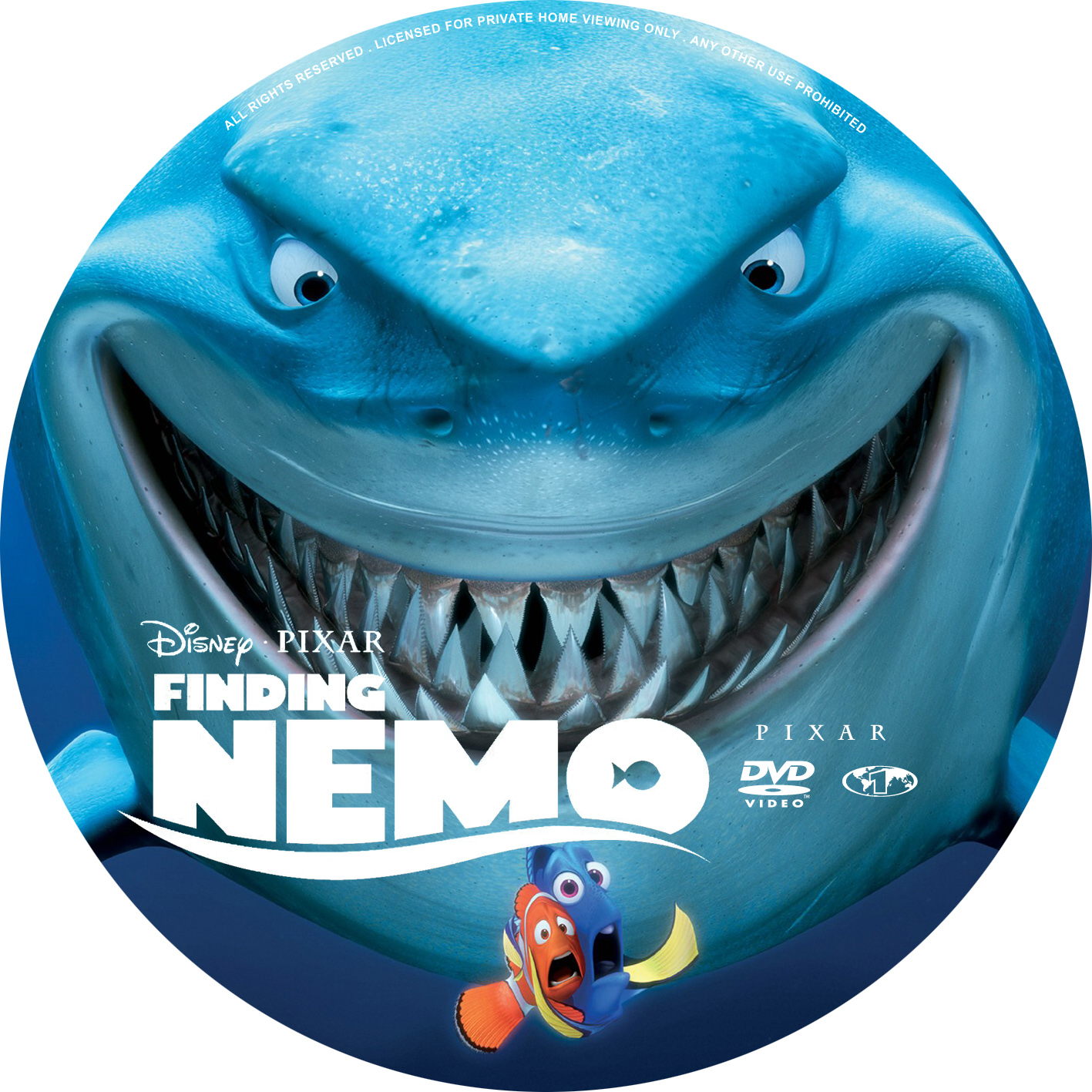 bruce the shark in finding nemo - Drf Pronto Disney Pixar Finding Pixar Nemos De 1