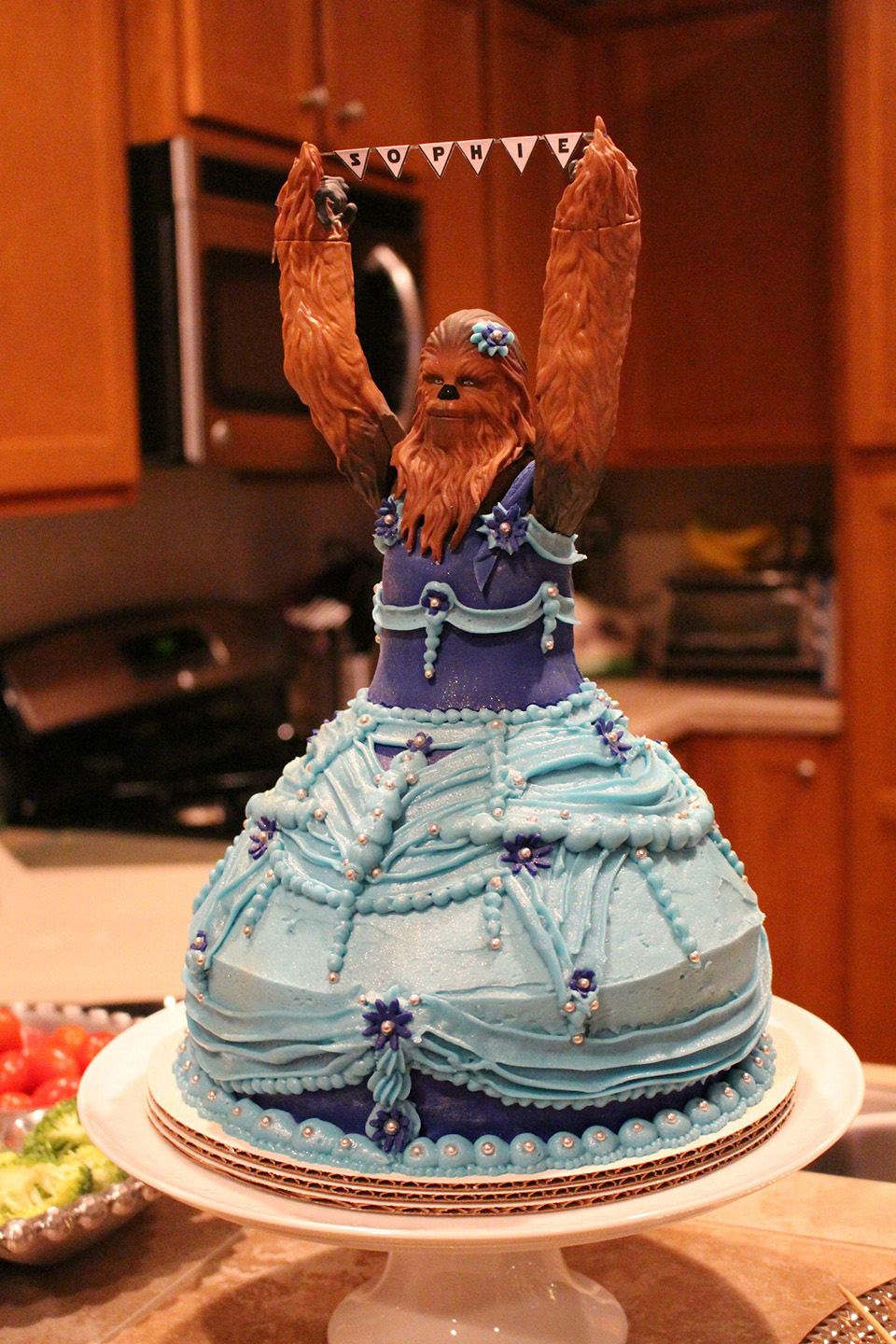 chewbacca princess cake