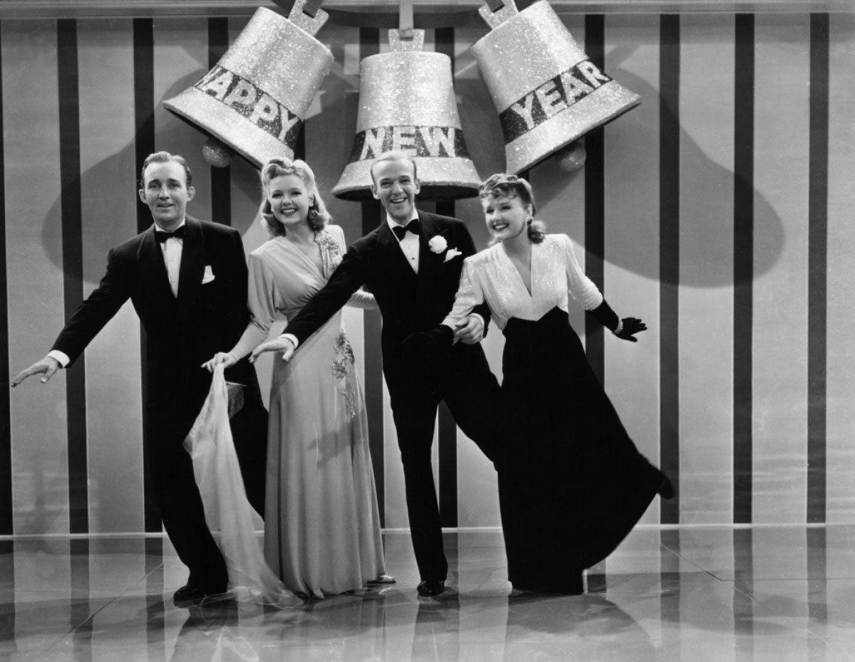 Bing Crosby, Marjorie Reynolds, Fred Astaire, Virginia Dale