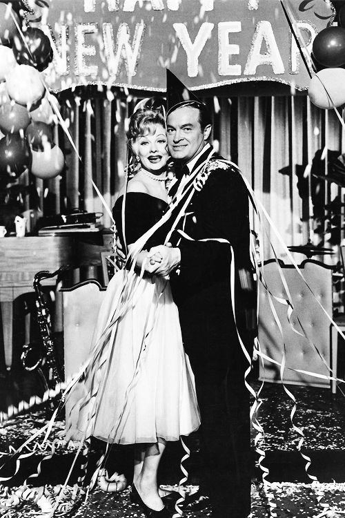 Bob Hope and  Lucille Ball