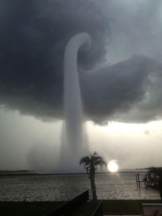 tampa bay water spout