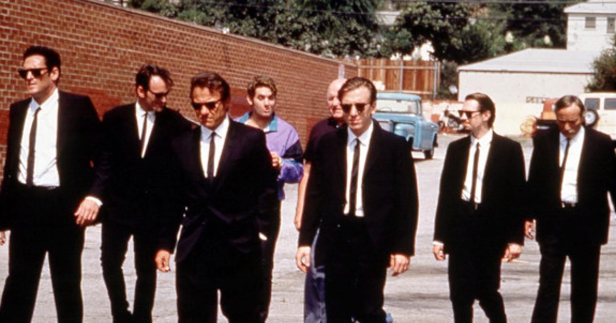 Reservoir Dogs, Mr Pink,White,Orange,Blonde,Brown,Blue,Joe Cabot, "Nice Guy" Eddie killed by the police and by each other...