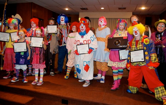 Clown School, Graduation Class ready for the circus or next birthday party