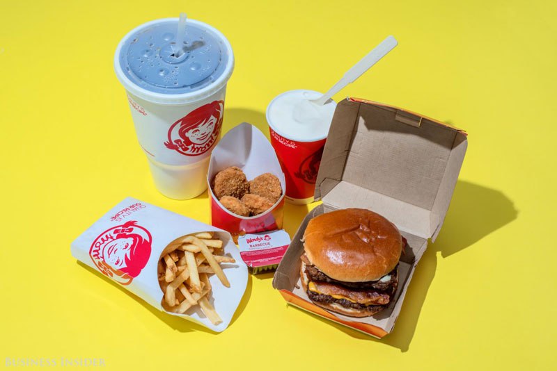 What Your Entire Daily Calorie Intake Looks Like at 8 Popular Fast Food