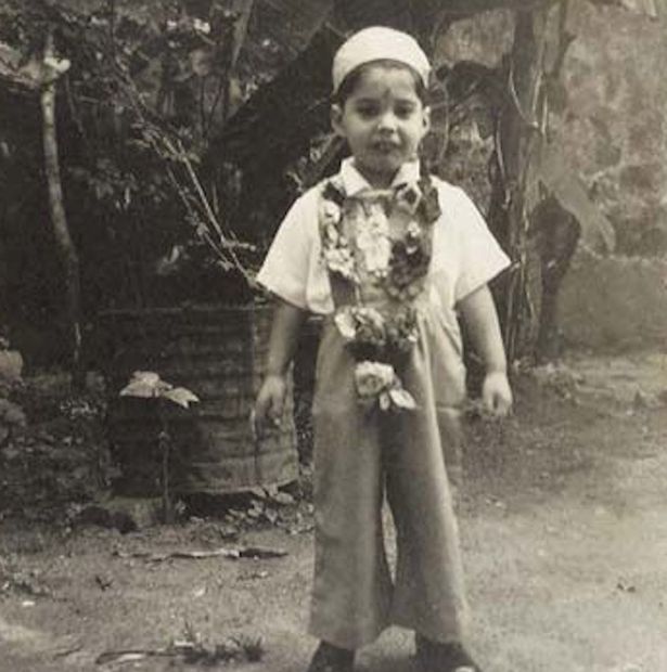 Freddie Mercury as a child