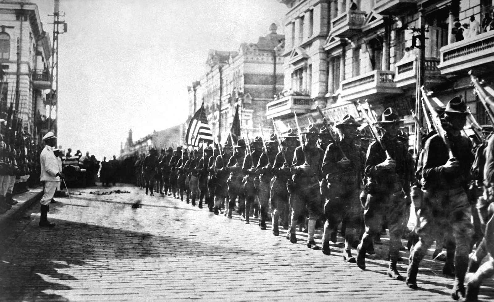 1917 U.S. enters World War I