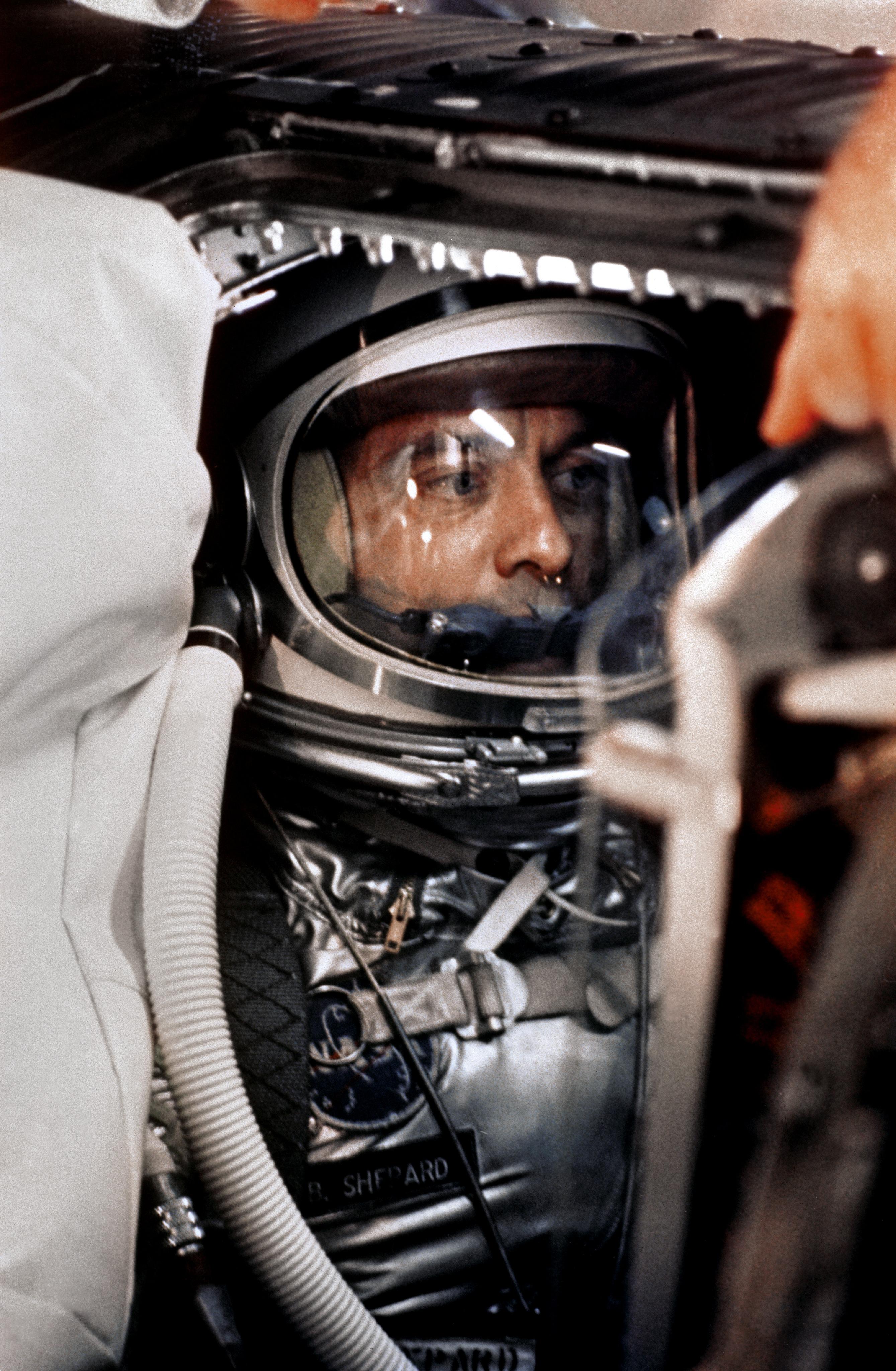 1961 Alan Shepard becomes first American in space