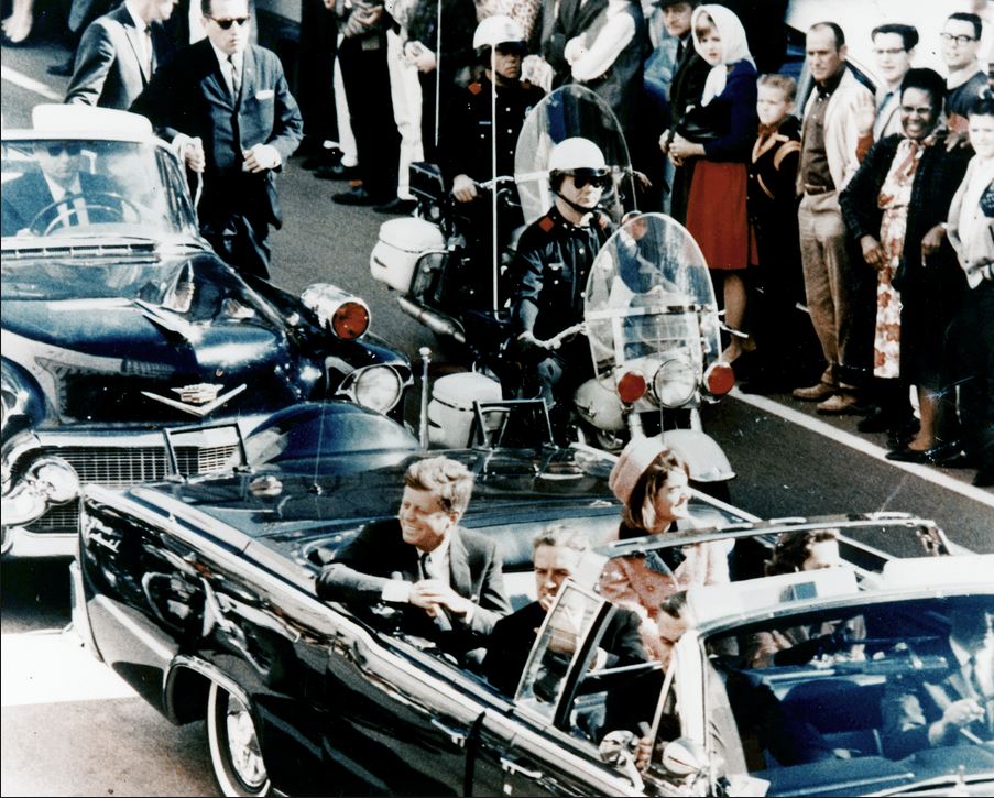 1963 President John F. Kennedy assassinated in Dallas