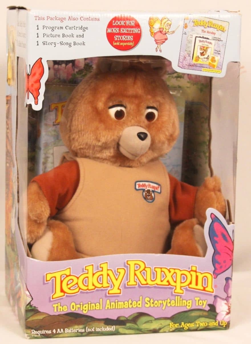 Teddy Ruxpin,What 80s kid would say no to a lovable, talking teddy bear?