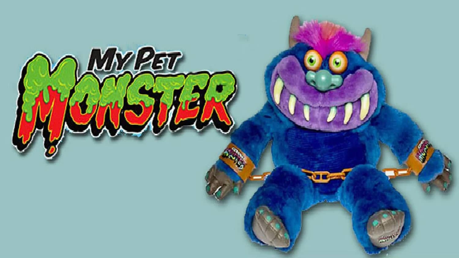 My Pet Monster,This endearing little doll was cute, furry and blue. It was the teddy bear for kids who didn’t want to actually have a teddy bear.
