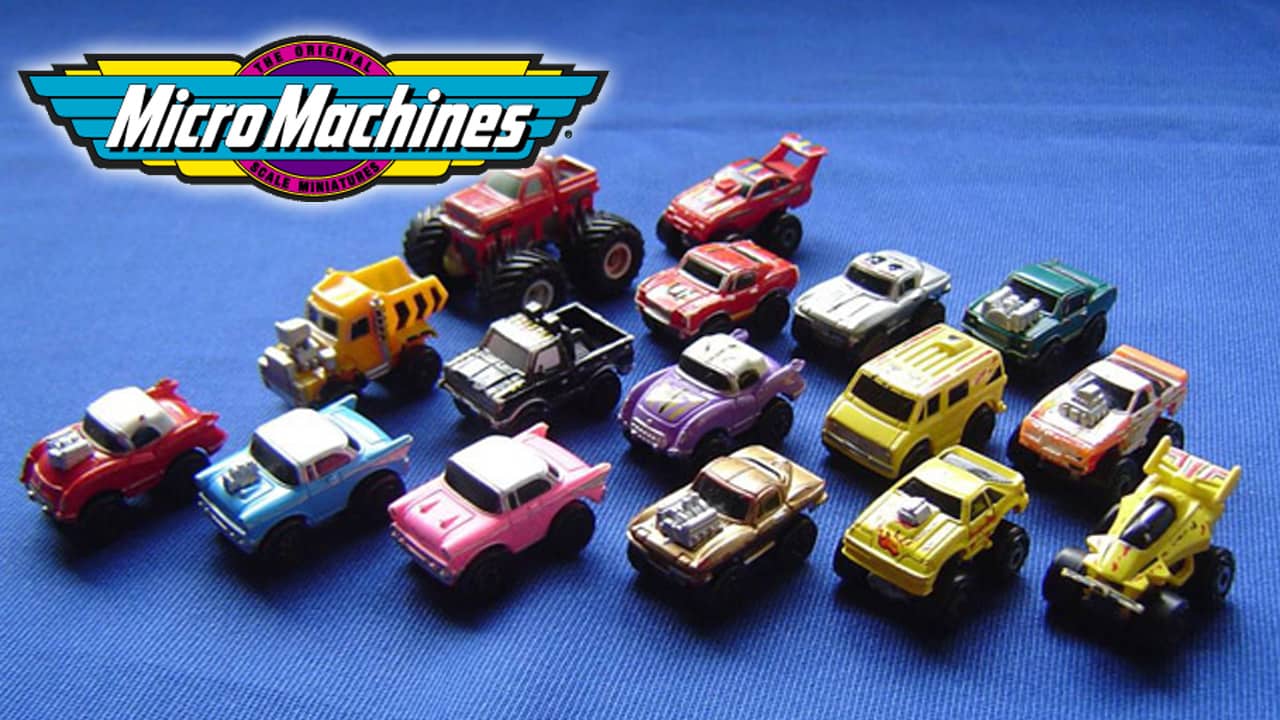 Micro Machines,The commercials were awesome! John Moschitta who was, at the time, in the Guinness Book of Records as the world’s fastest talker, would describe at 586 words a minute what they were.