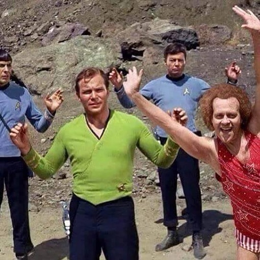 richard simmons star trek