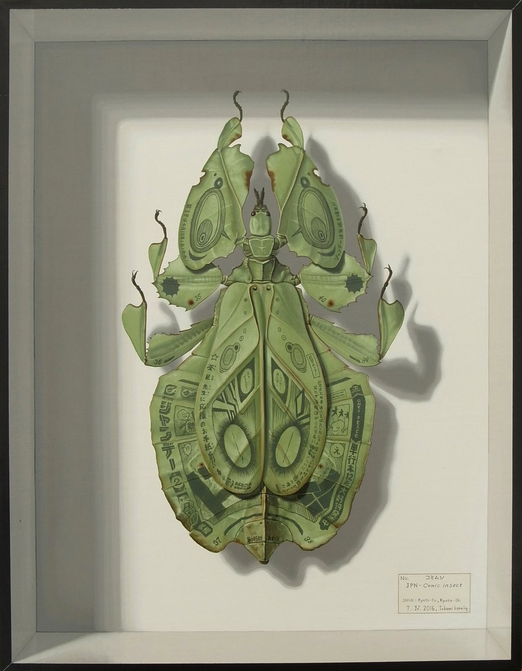 leaf insect art