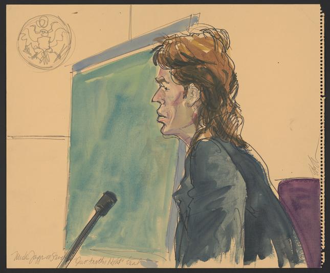 Mick Jagger on stand "Just another night" trial