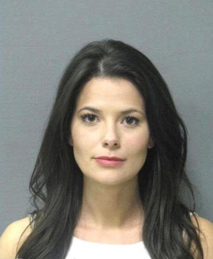 Glamorous female felons who don't have a hair out of place following their arrest