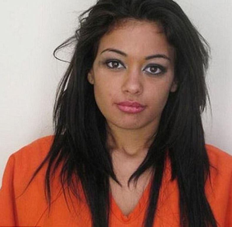 Veronica Rodriguez was booked in Hillsborough, Florida for drunk driving but managed to pull off a decent looking photo