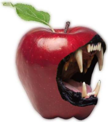 Eat Me Or Be Eaten! Apple says!