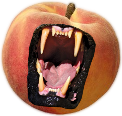 Eat Me Or Be Eaten! Peach says!