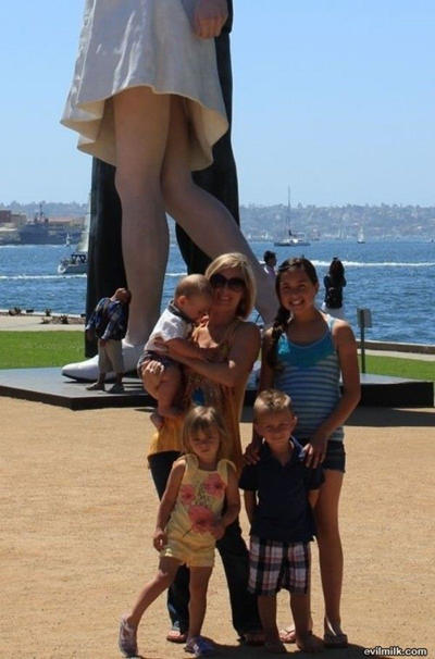photo bombs that ruined the shot.
