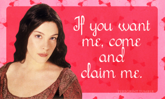 Geeky, Valentines cards.